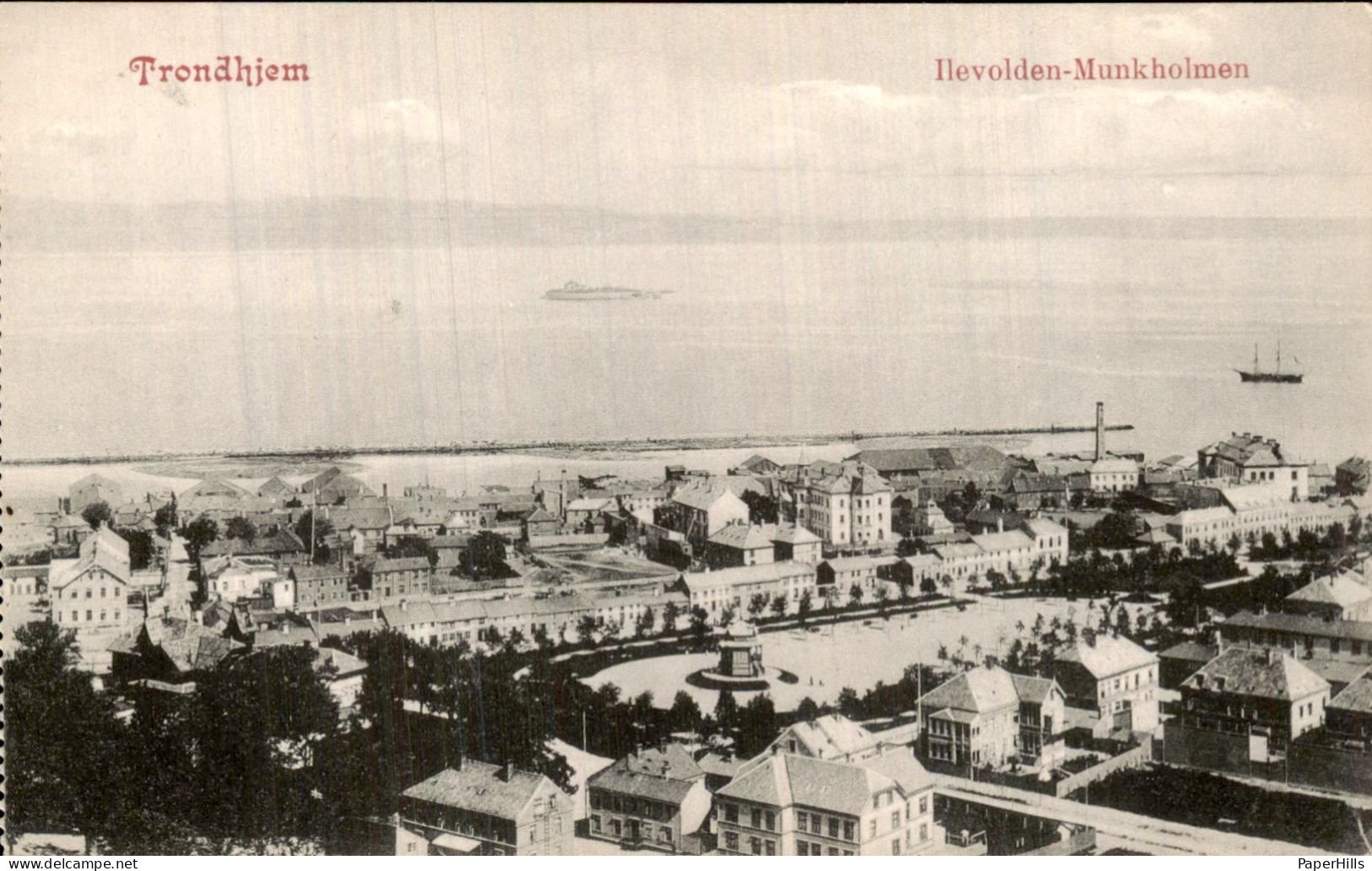 Noorwegen Norway - Trondhjem - Ilevolden-Munkholmen