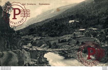 NORUEGA // NORWAY // NORGE. VED ORMHEIM. ROMSDALEN