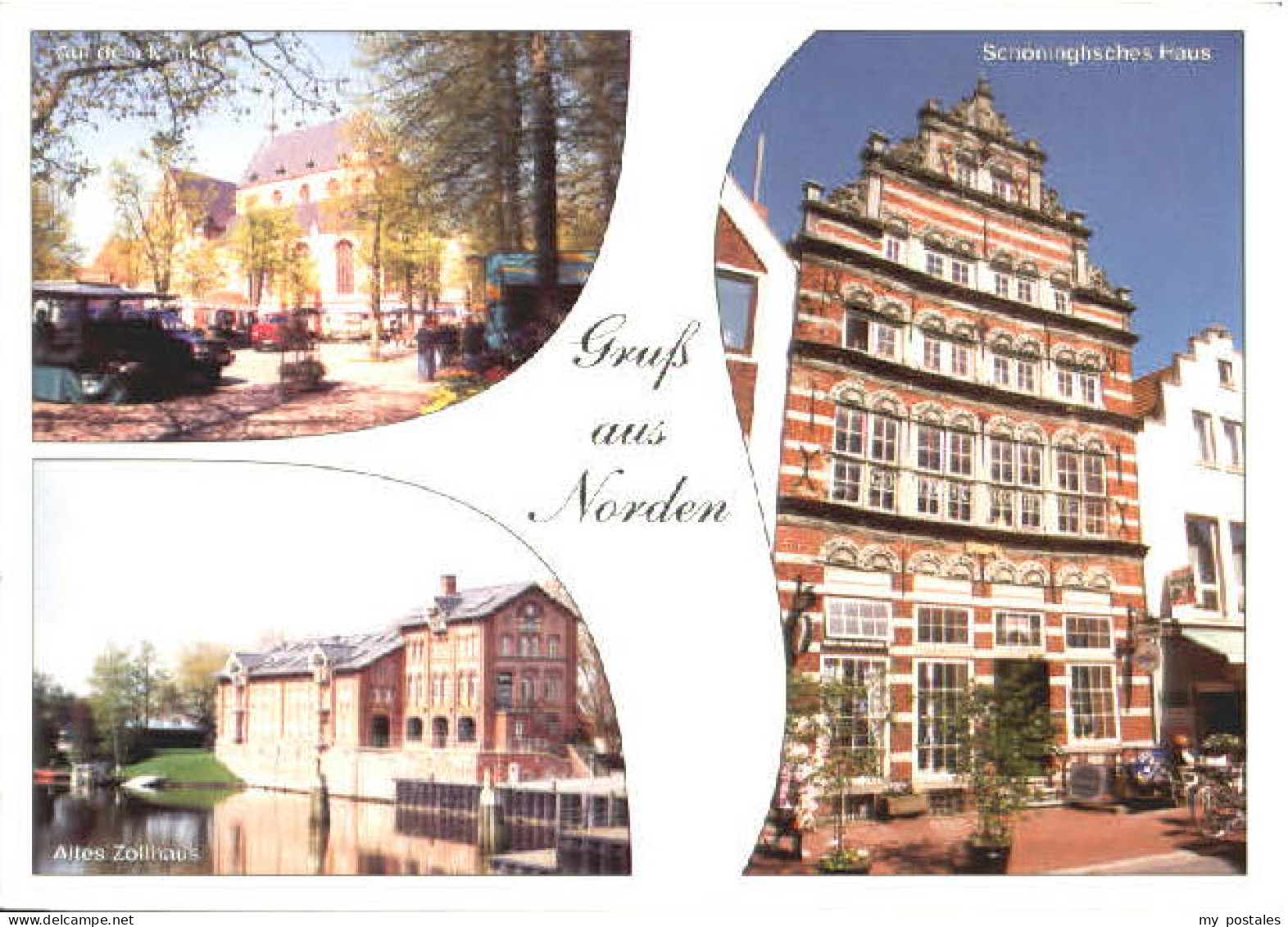 Norden Ostfriesland Norden Schoeninghsches Haus Zollhaus Markt x 2004