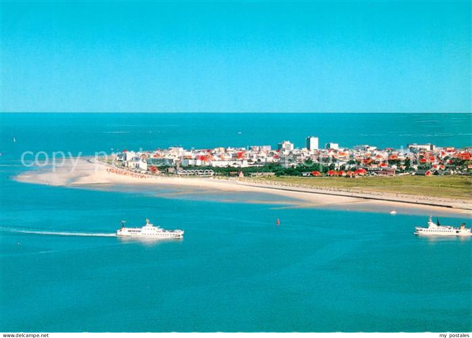 Norderney Nordseebad Fliegeraufnahme