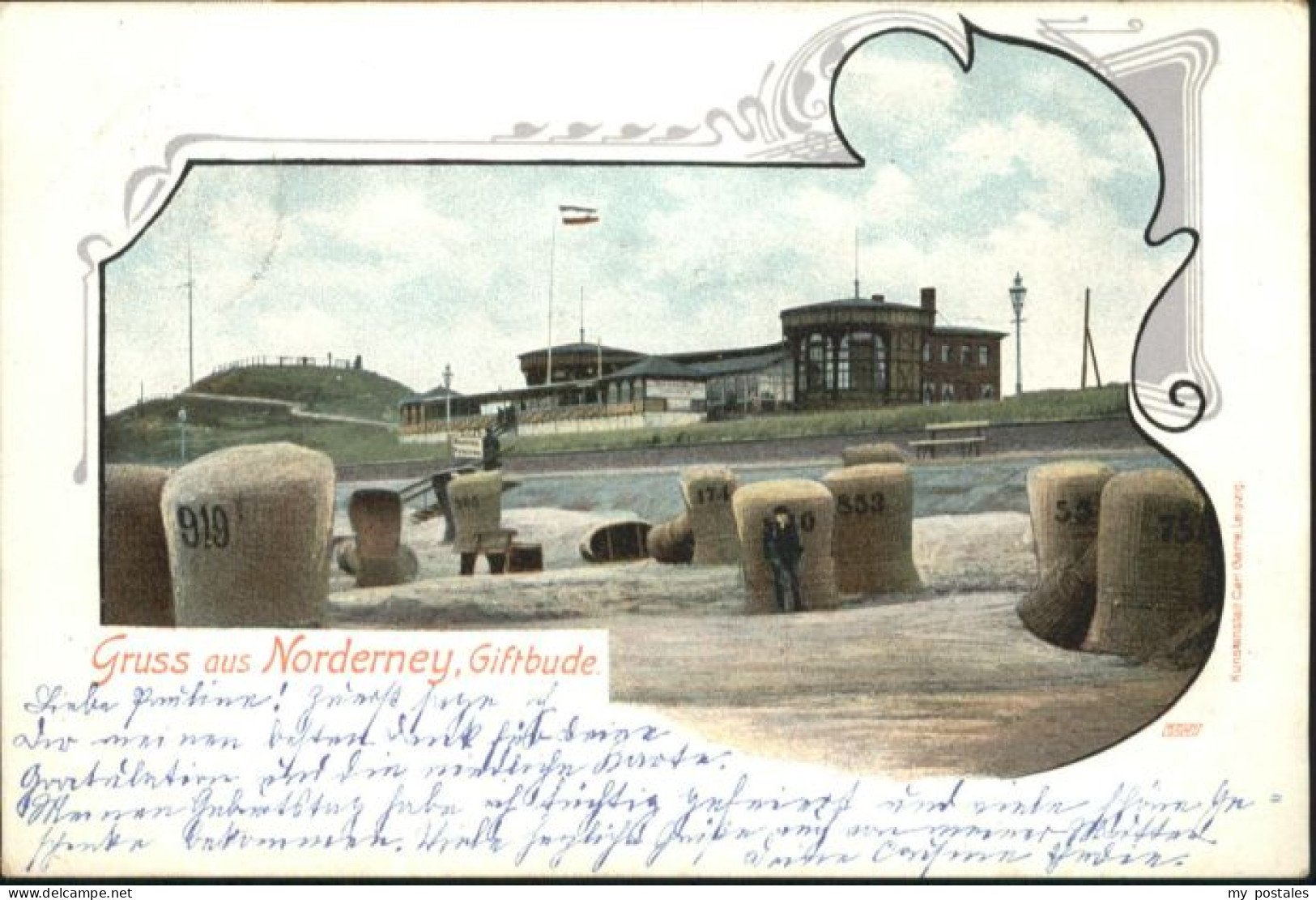 Norderney Nordseebad Norderney Giftbude