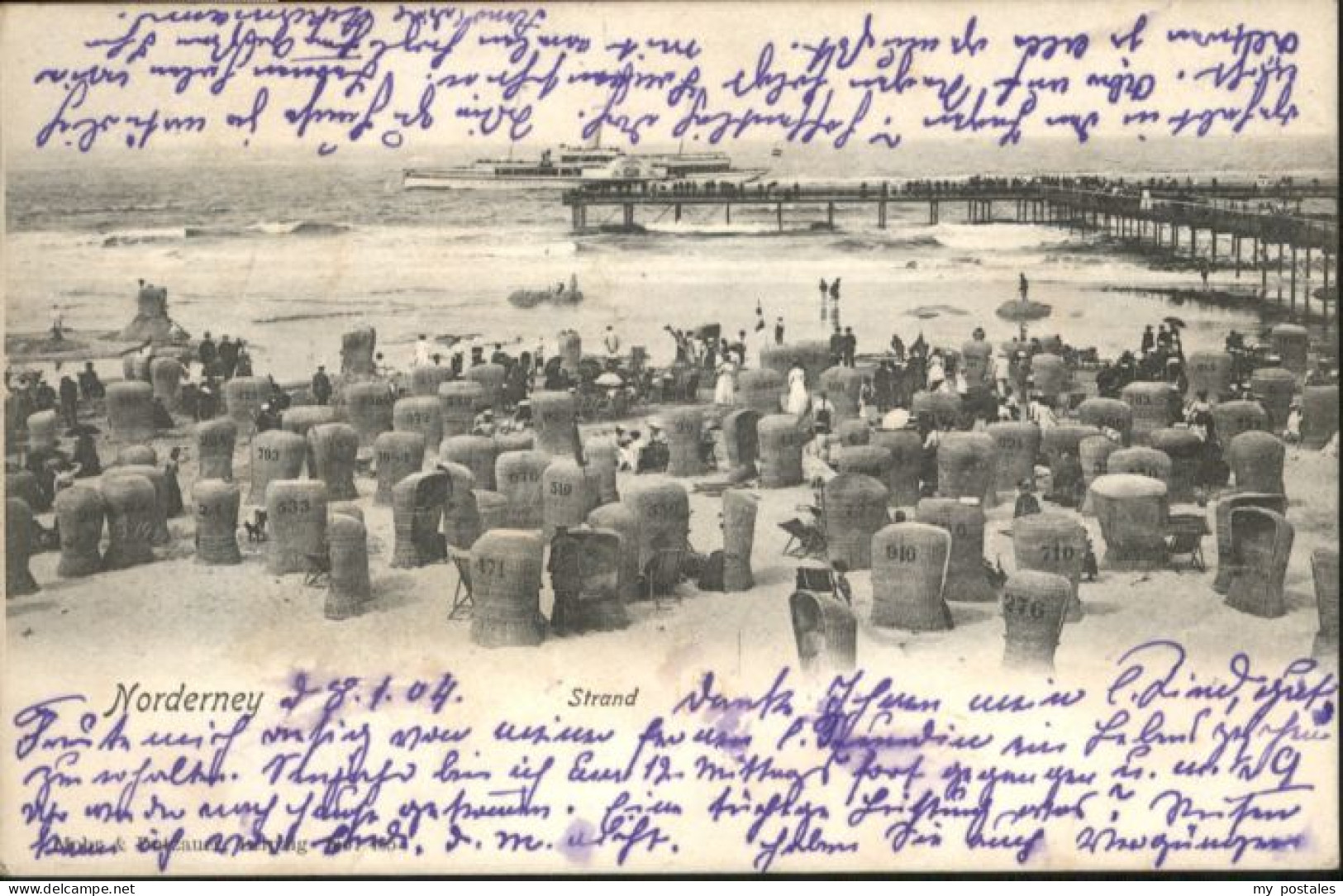 Norderney Nordseebad Norderney Strand Schiff