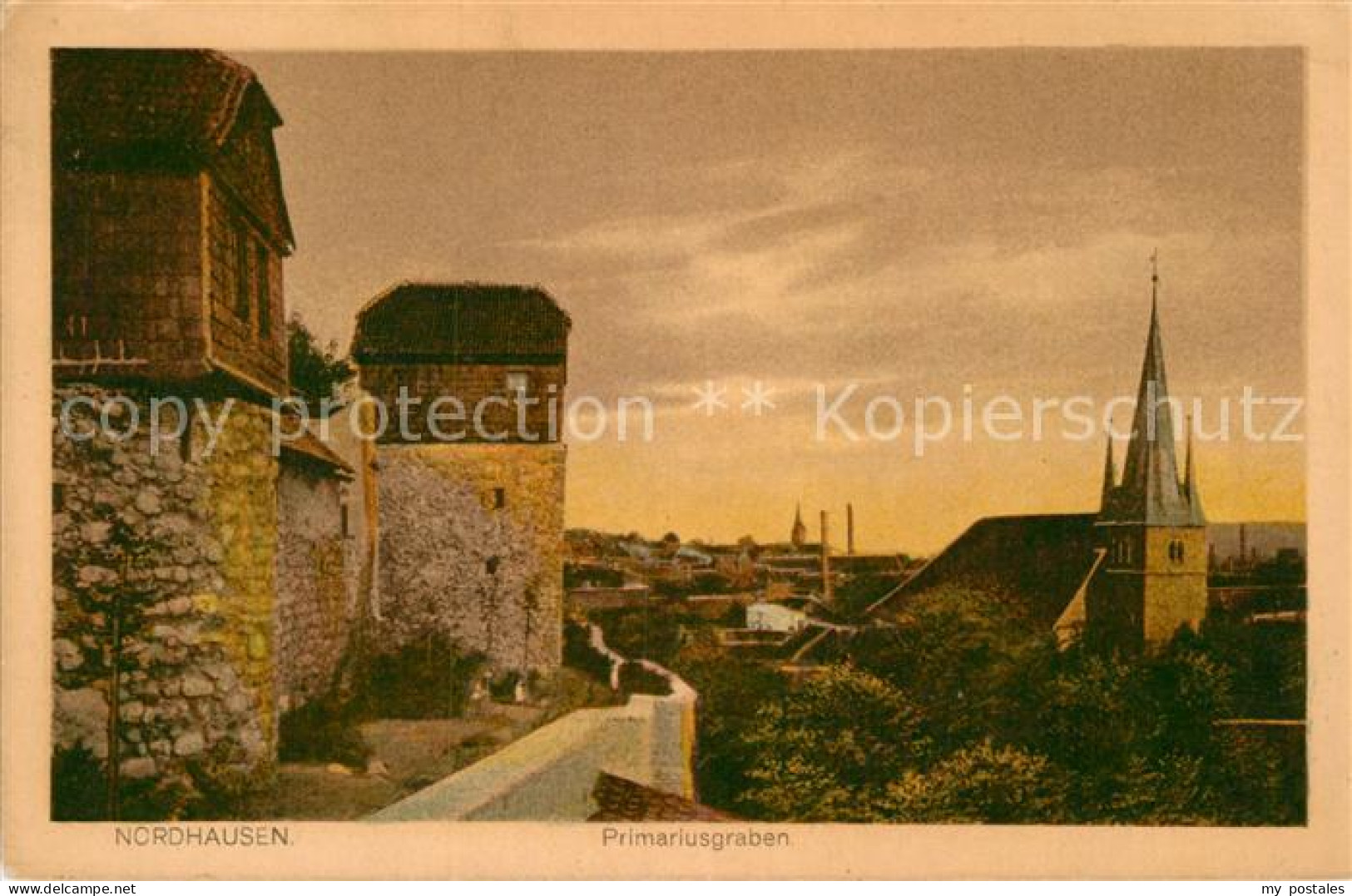 Nordhausen Thueringen Primariusgraben