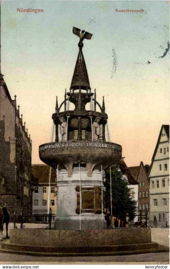 Nördlingen, Kunstbrunnen