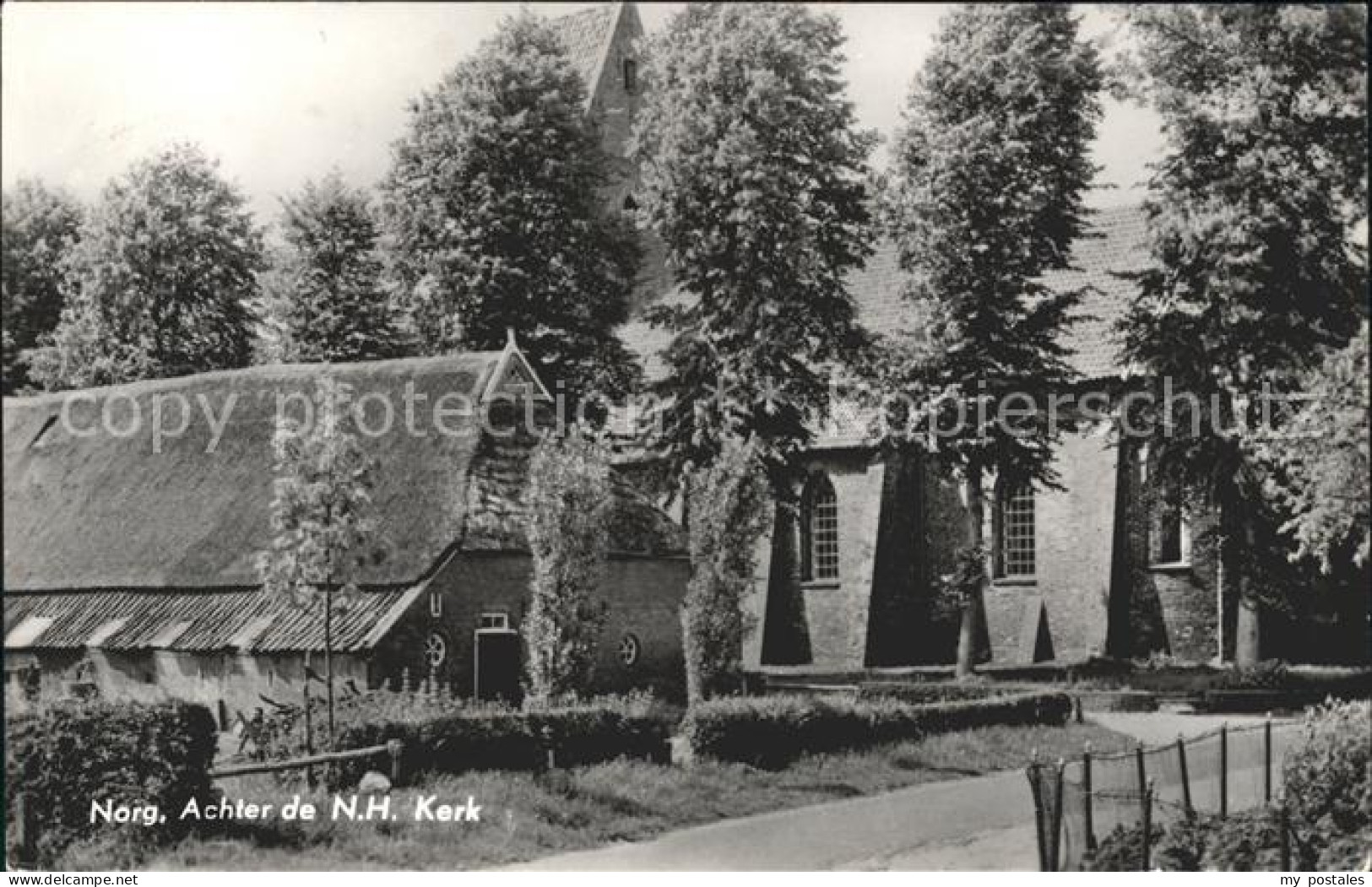 Norg Achter de NH Kerk Kirche