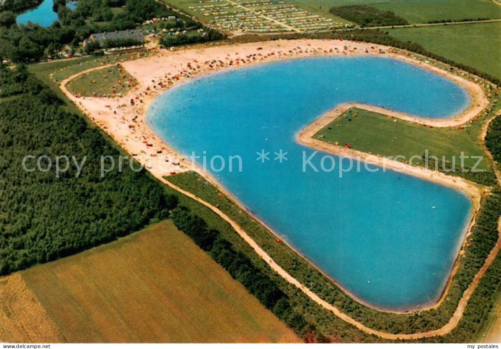 Norg NL Ronostrand Badesee Campingplatz