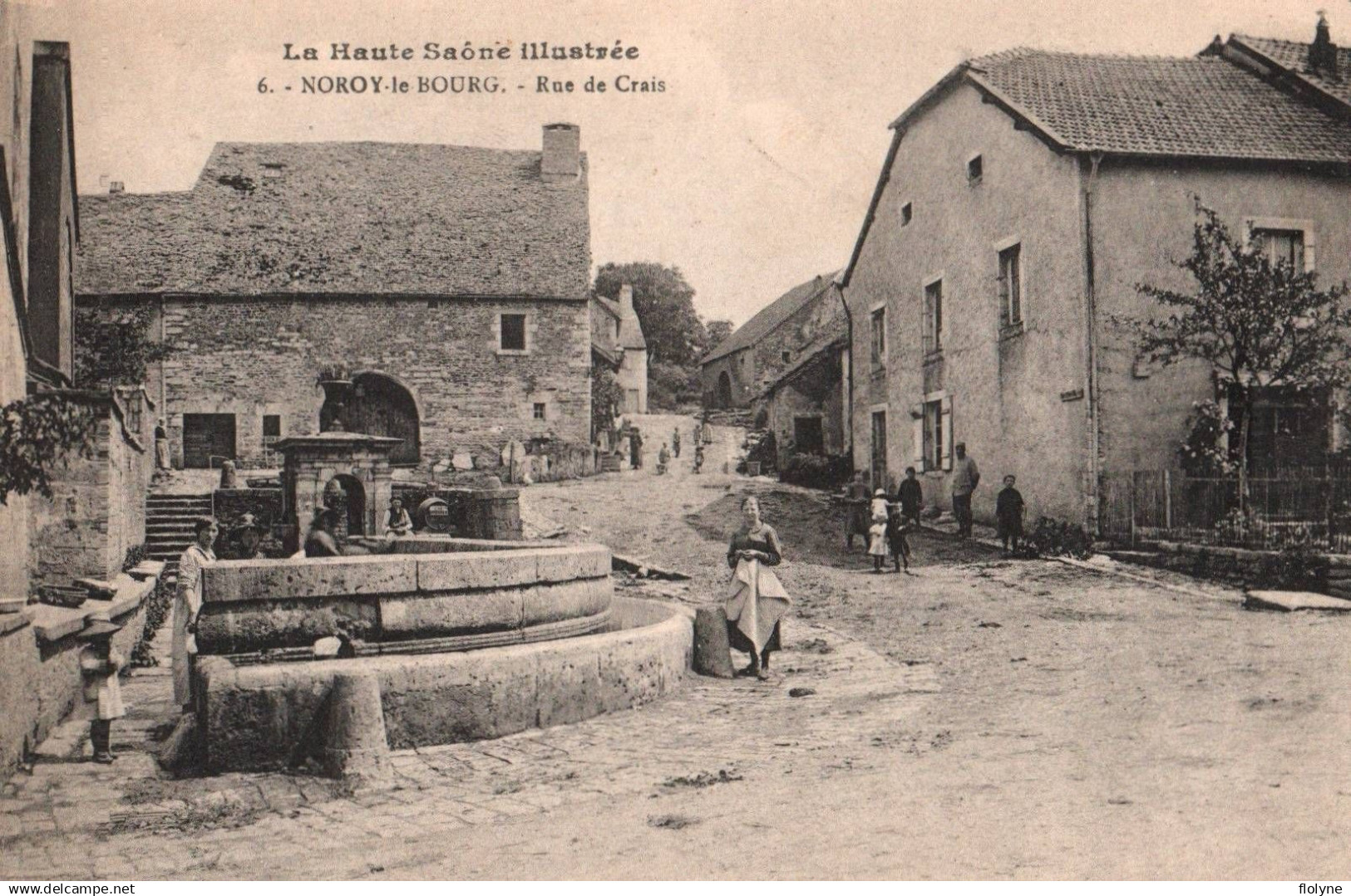 noroy le bourg - rue de crais - les villageois