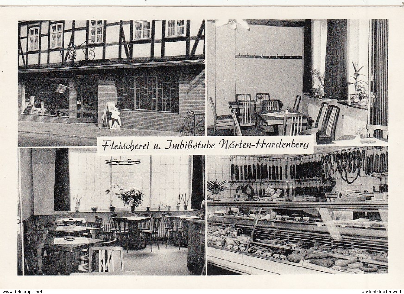 Nörten-Hardenberg, Fleischerei und Imbißstube Dorstewitz ngl #G5742