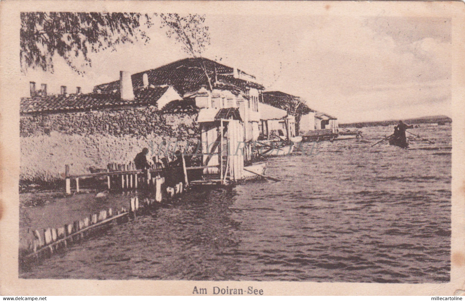 NORTH MACEDONIA - Am Doiran-See, Postcard