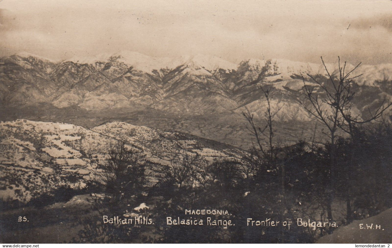 North-Macedonia - Balkan Hills - Belasica Range - Frontier of Bulgaria