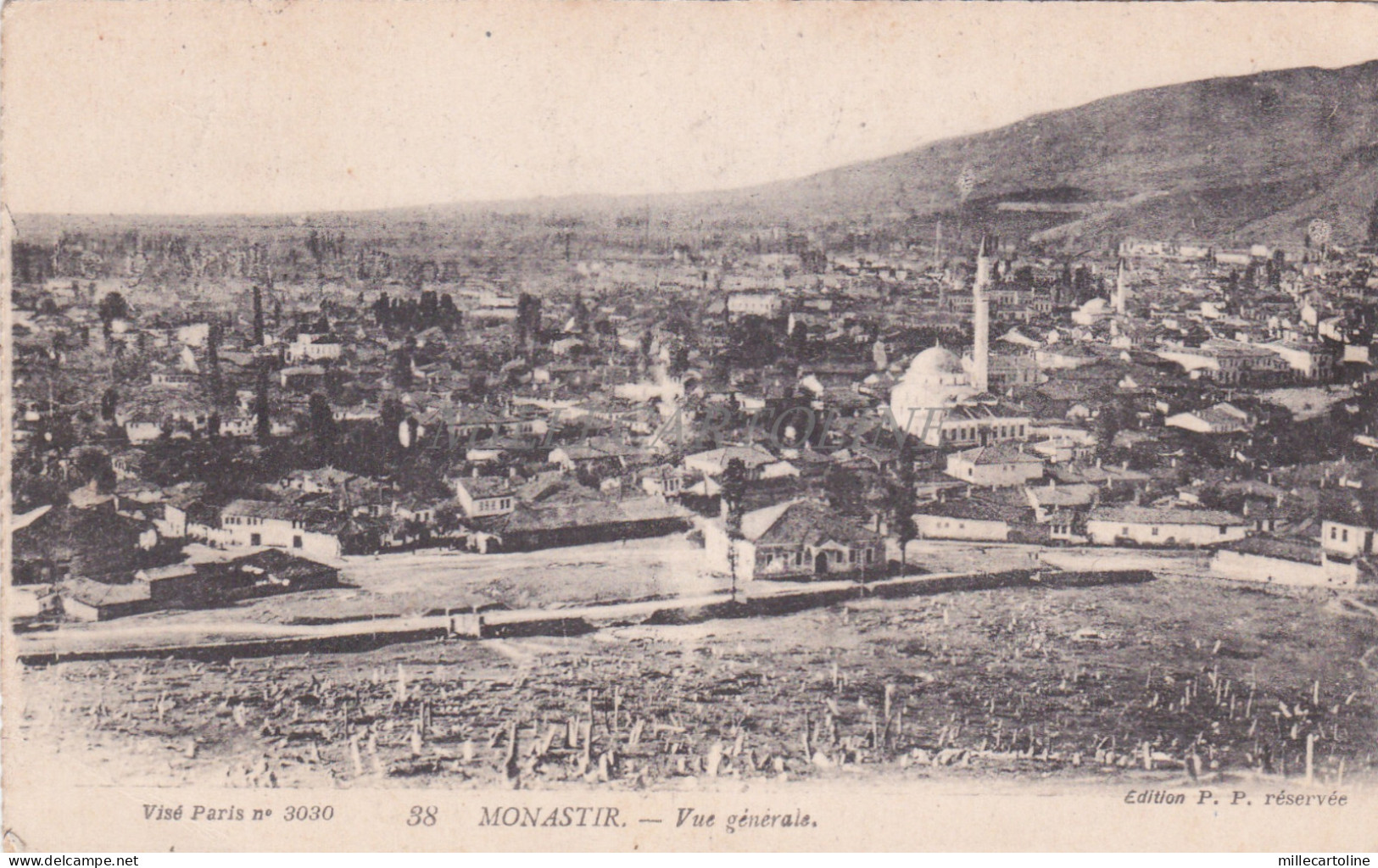 NORTH MACEDONIA - Monastir, Bitola, Vue generale, Postcard