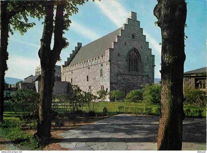 Carte Postale - Norvège - Bergen - Hakonstiallen fra midten av 1200-tallet - from tlie middle of the I3th century - Norg
