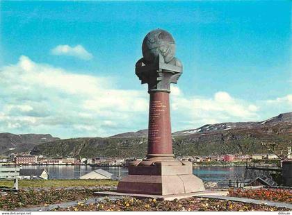 Carte Postale - Norvège - Hammerfest - Meredianstøtten The Meridian statue - Finnmark - CPM - Voir Scans Recto-Verso