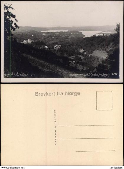 Postcard Norwegen Allgemein fra Birkelund Norwegen Norge Norway 1906