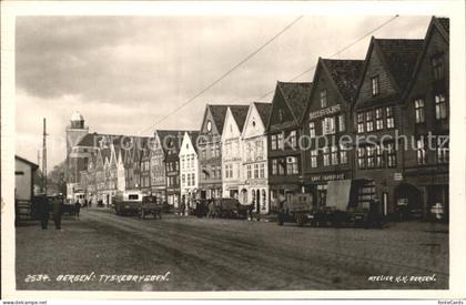 Bergen Norwegen Strassenpartie