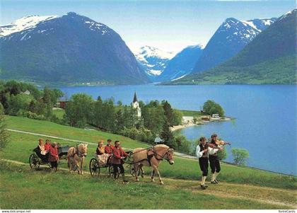 Jolster Norge Wedding procession