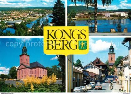 Kongsberg Kirchen Fluss