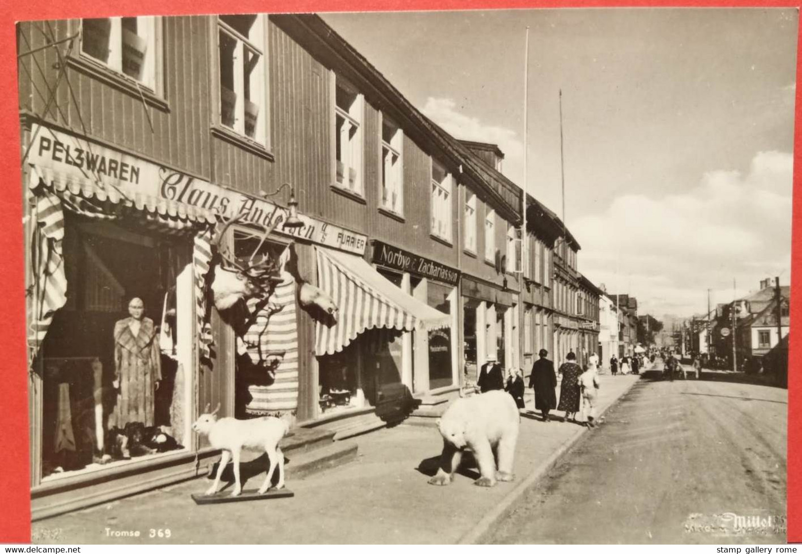 NORVEGIA - CARTOLINA - NON VIAGGIATA - NORGE - VEDUTA DI TROMSØ - ANNI '50