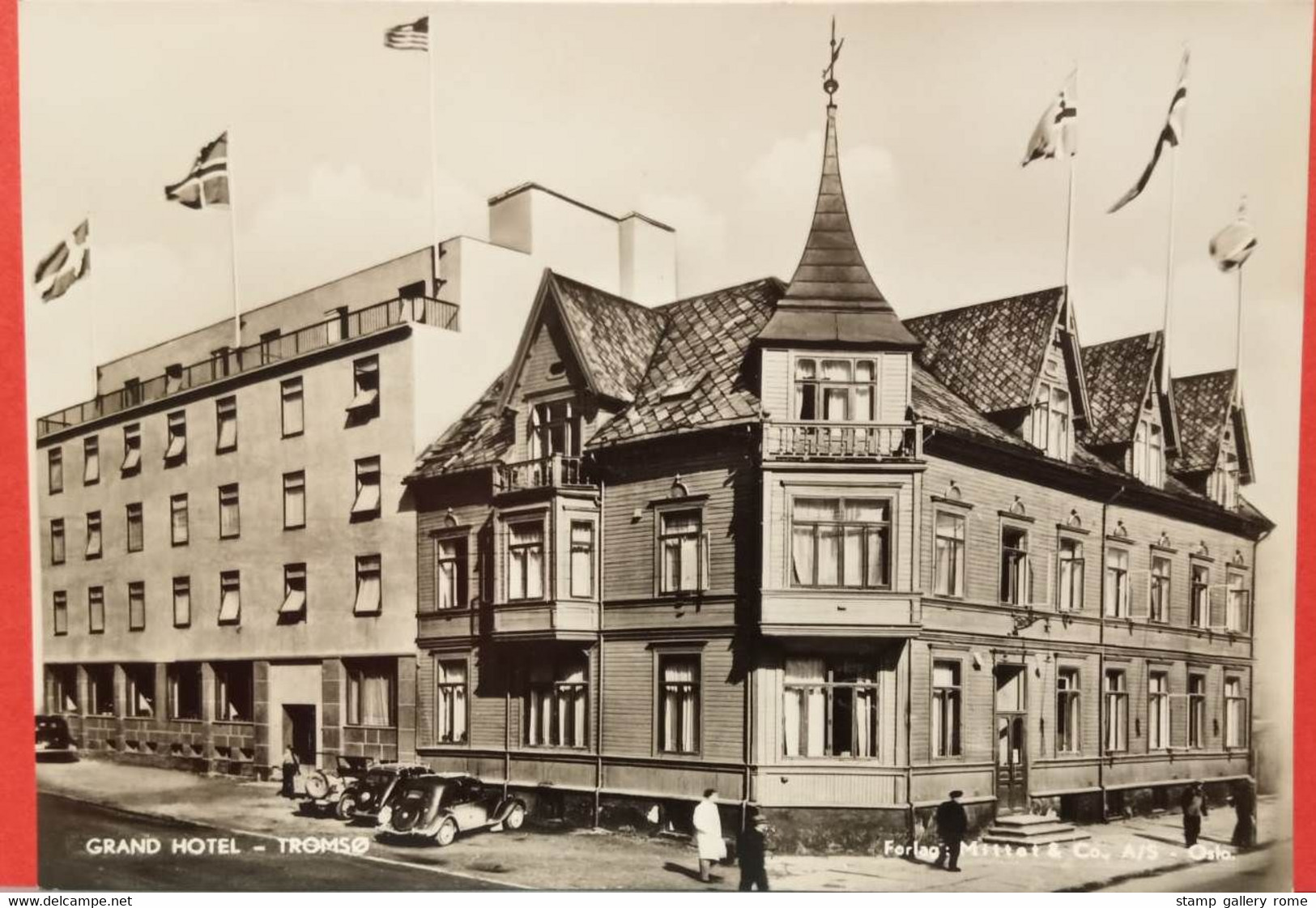 NORVEGIA - CARTOLINA - NUOVA - GRAND HOTEL TROMSØ - ANNI '50