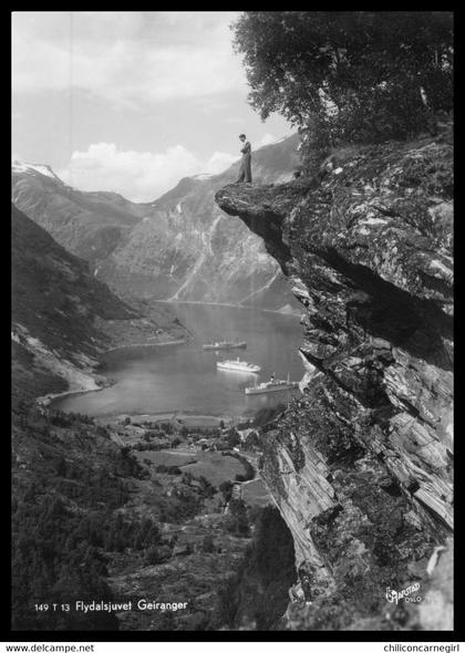 Noorwegen - Norway - Norge - Nordfjord - Flydalsjuvet Geiranger - Animée - Photo HARSTAD