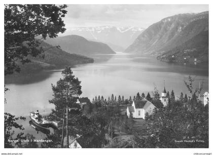 Noorwegen - Norway - Norge - Nordfjord - Ulvik i Hardanger - Bateau - Edit. ENERETT HARSTAD