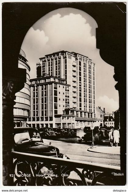 OSLO - NORVEGIA - NORWAY - HOTEL VIKING - VIAGG. 1953 -59382-