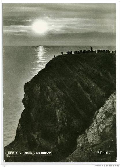 Cartolina - NORVEGIA - NORWAY - CAPO NORD - NORTH CAPE - YEAR 1952 - NORDKAPP