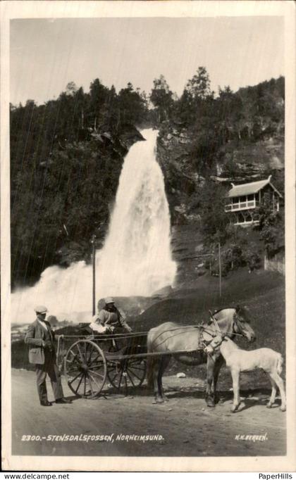 Noorwegen Norway - Stensdalsfossen