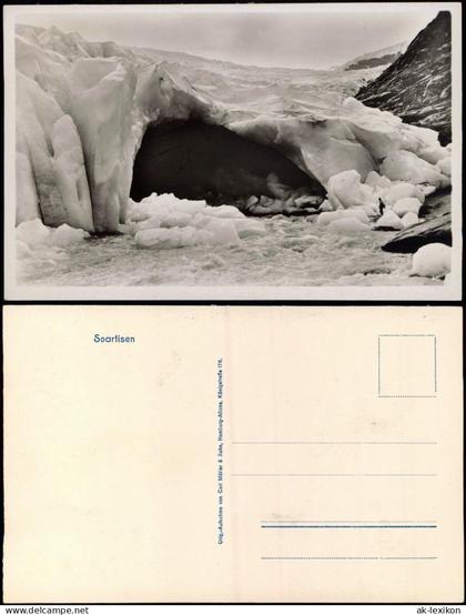 Norwegen Norge Svartisen Gletscher Glacier Norwegen Norge Norway 1929