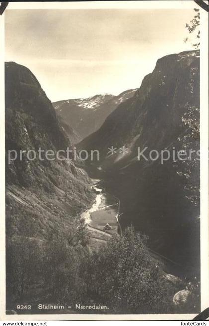 Stalheim Norwegen Naerodalen