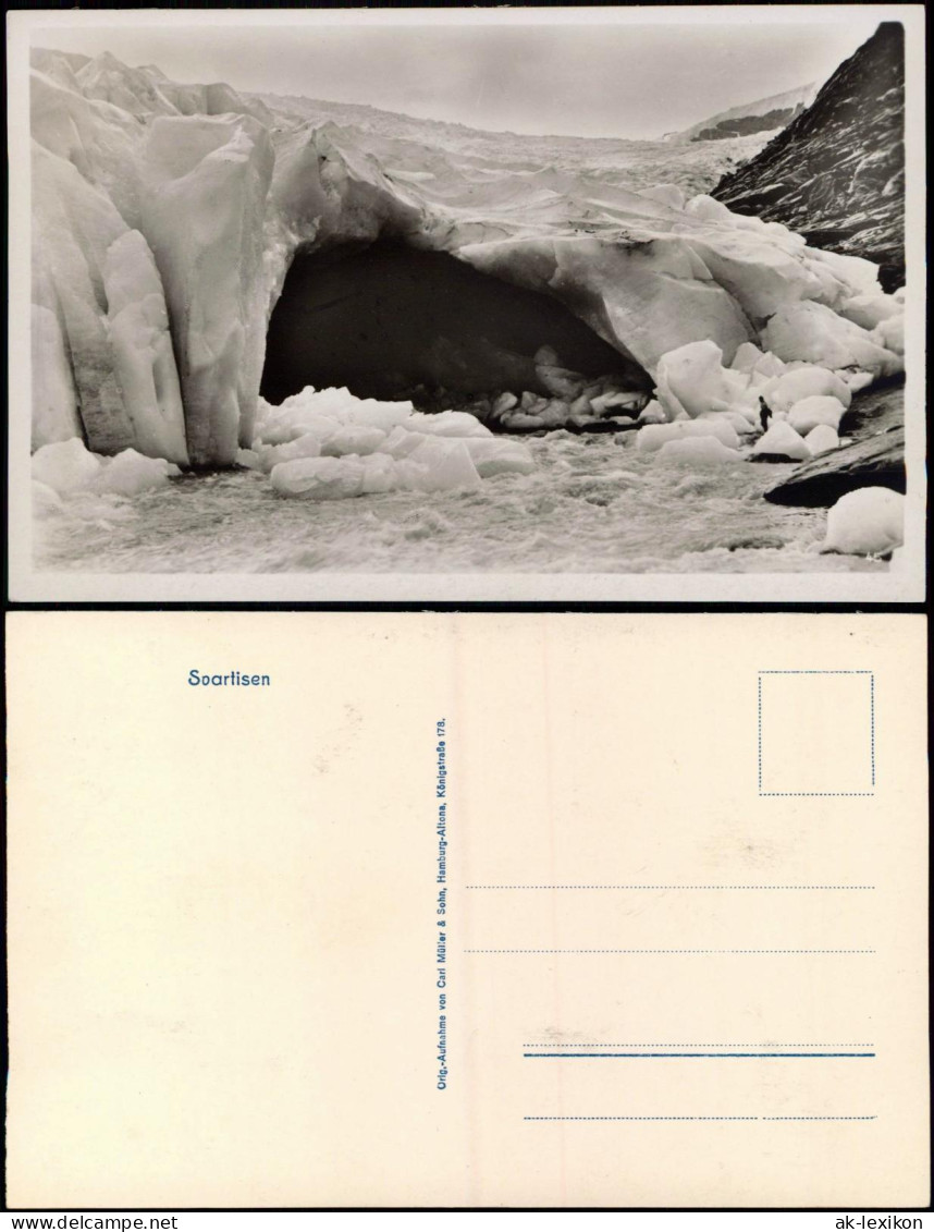 Norwegen Norge Svartisen Gletscher Glacier Norwegen Norge Norway 1929
