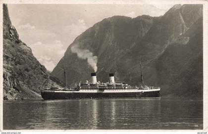 AK Norwegen in den Fjorden Monte Sarmiento Norwegen 1934 Postkarte