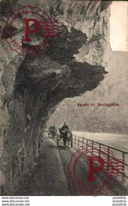 NORUEGA // NORWAY // NORGE. VEIEN TIL VORINGSFOS