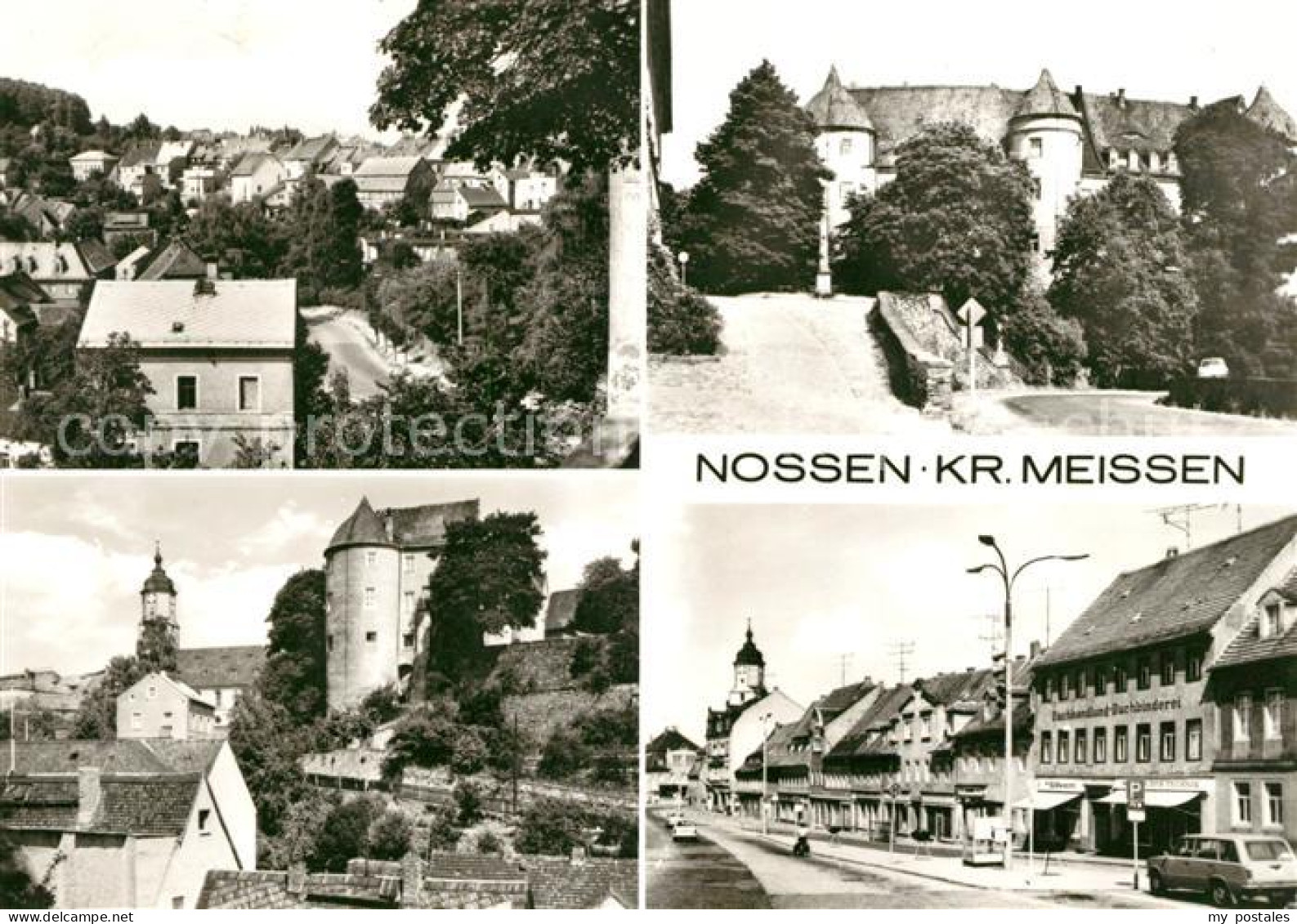 Nossen Stadtansichten Burg