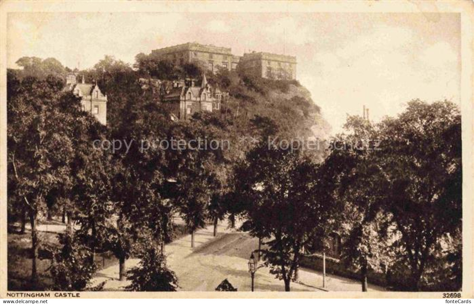 NOTTINGHAM  UK Nottingham Castle