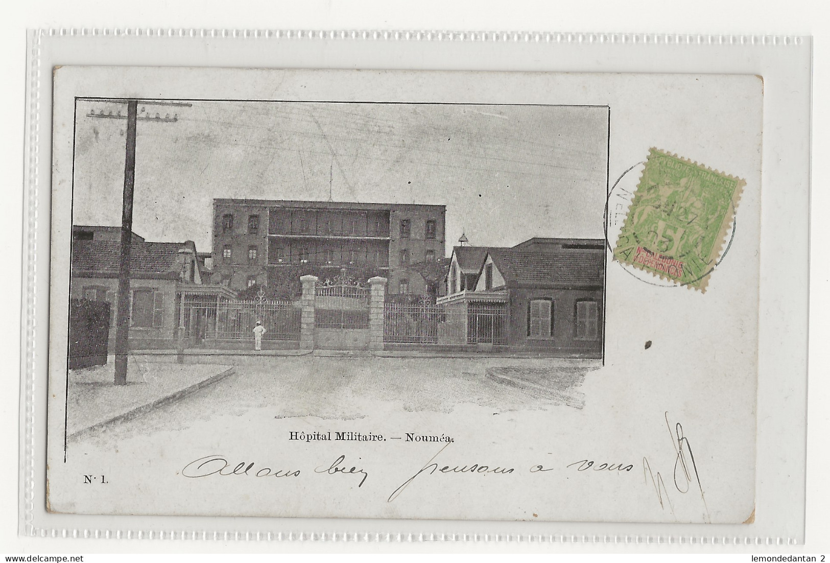 Nouméa. Hopital Militaire.*