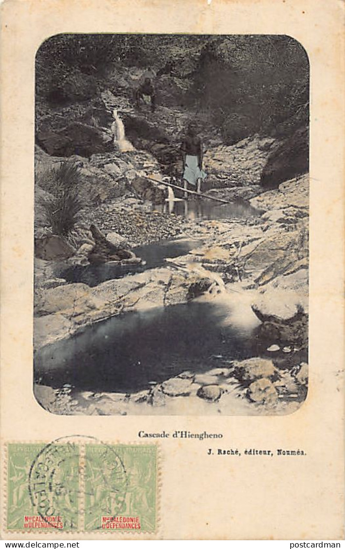 Nouvelle-Calédonie - HIENGHENE - Cascade - Ed. J. Raché.