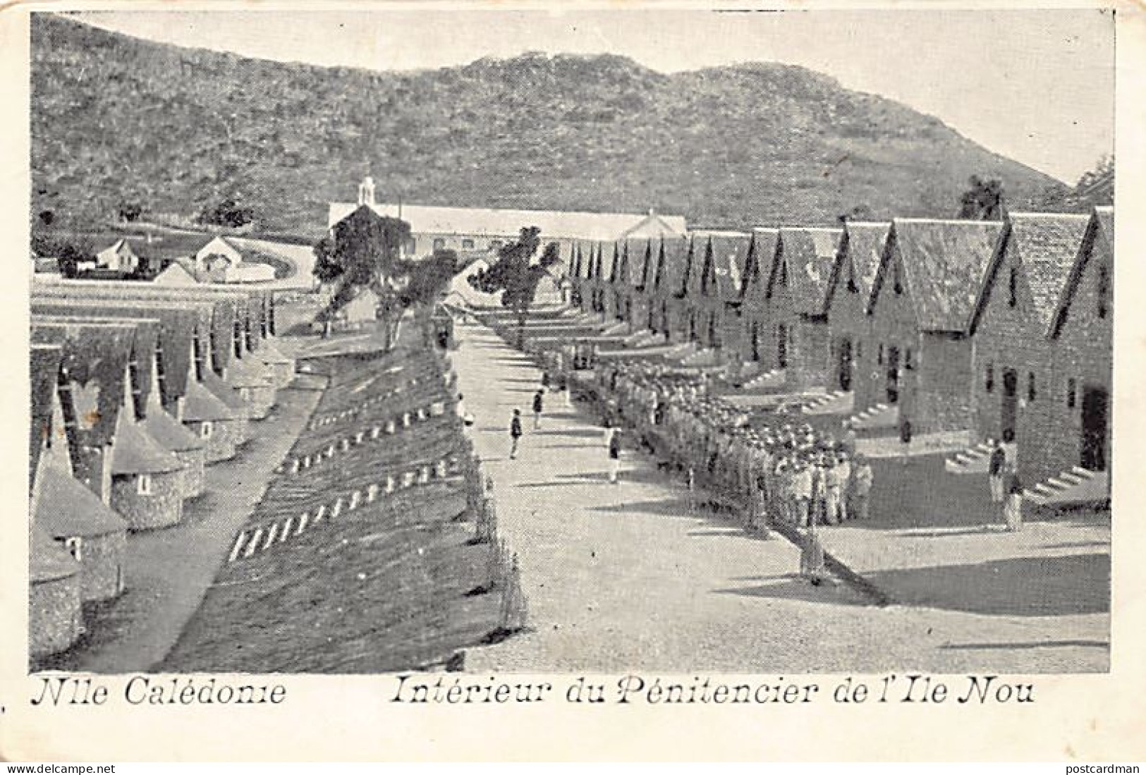 Nouvelle-Calédonie - ILE NOU - Intérieur du pénitencier