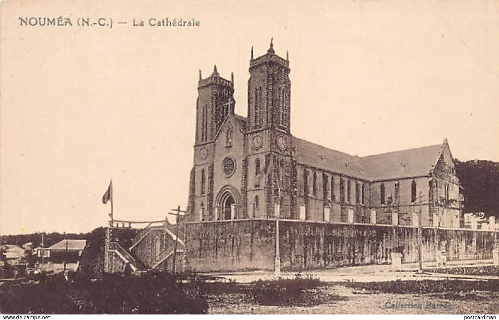 Nouvelle-Calédonie - NOUMÉA - La cathédrale - Ed. Barrau