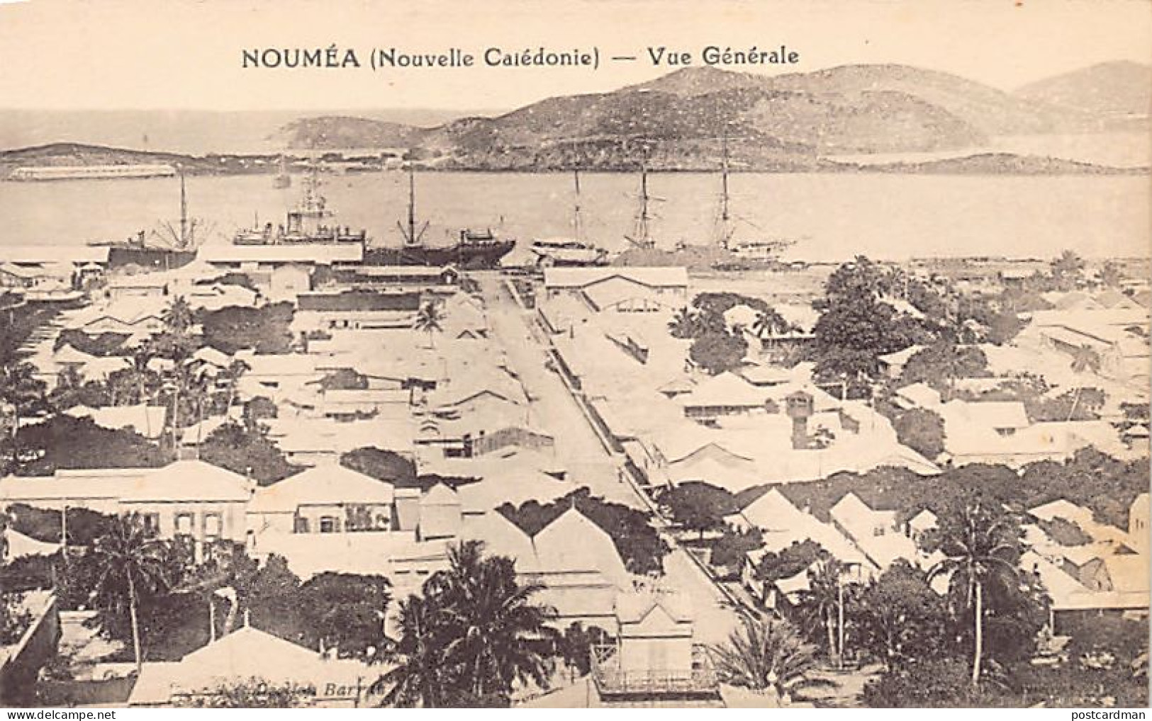 Nouvelle-Calédonie - NOUMÉA - Vue Générale - Ed. Barrau