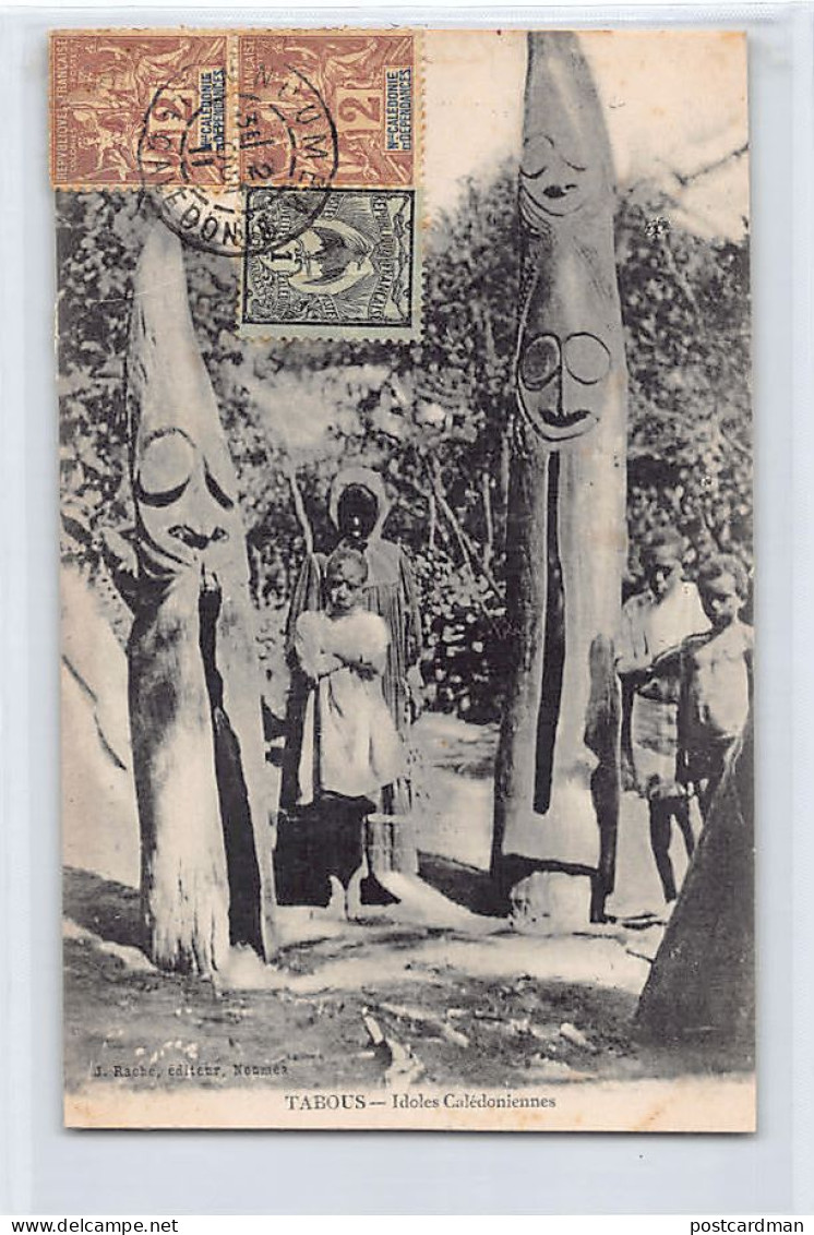 NOUVELLE-CALÉDONIE - Tabous - Idoles Calédoniennes - Ed. J. Raché