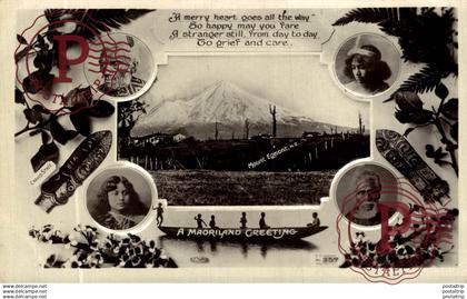 NUEVA ZELANDA // NEW ZEALAND. A MAORILAND GREETING