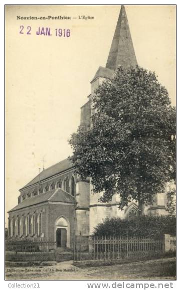 NOUVION EN PONTHIEU ..... L EGLISE
