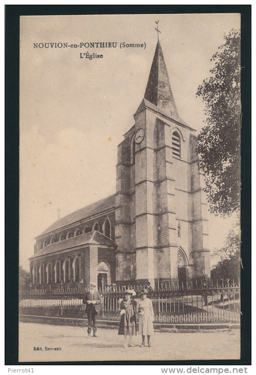 NOUVION EN PONTHIEU - L'Église (animation)