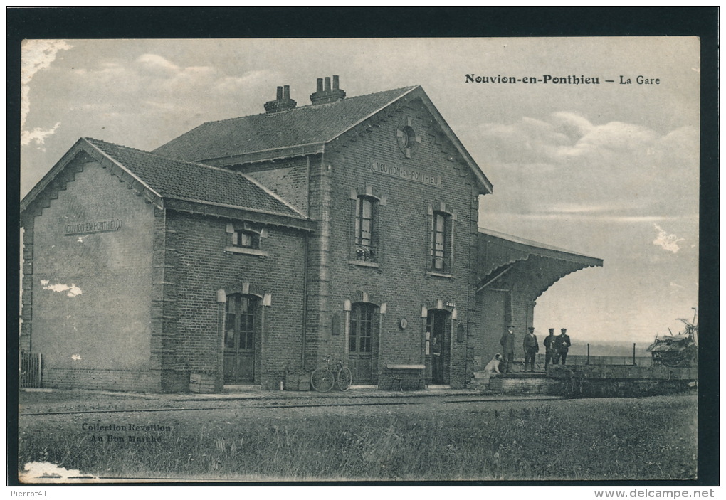 NOUVION EN PONTHIEU - La Gare