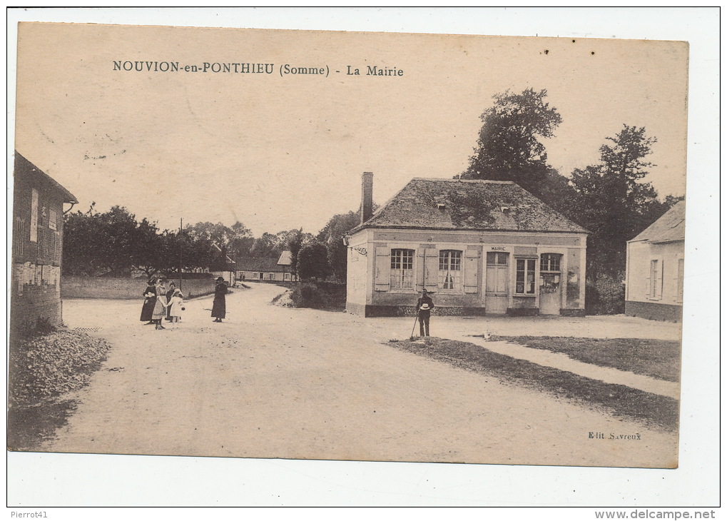 NOUVION EN PONTHIEU - La Mairie