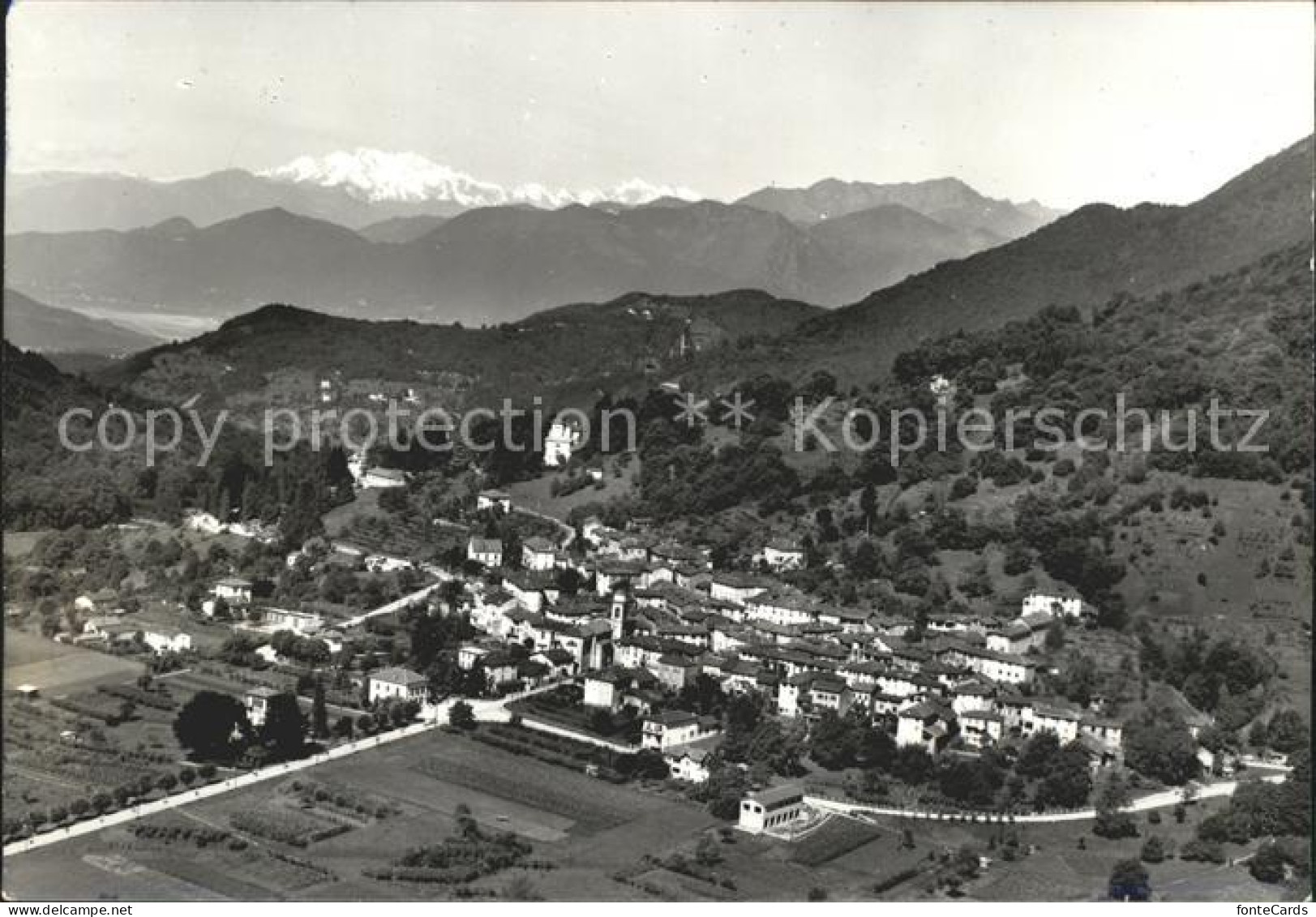 Novaggio Fliegeraufnahme