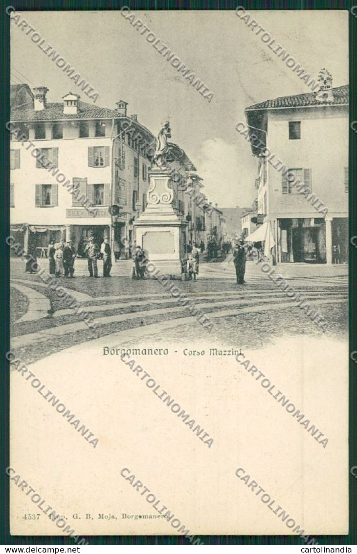 Novara Borgomanero cartolina QQ5206