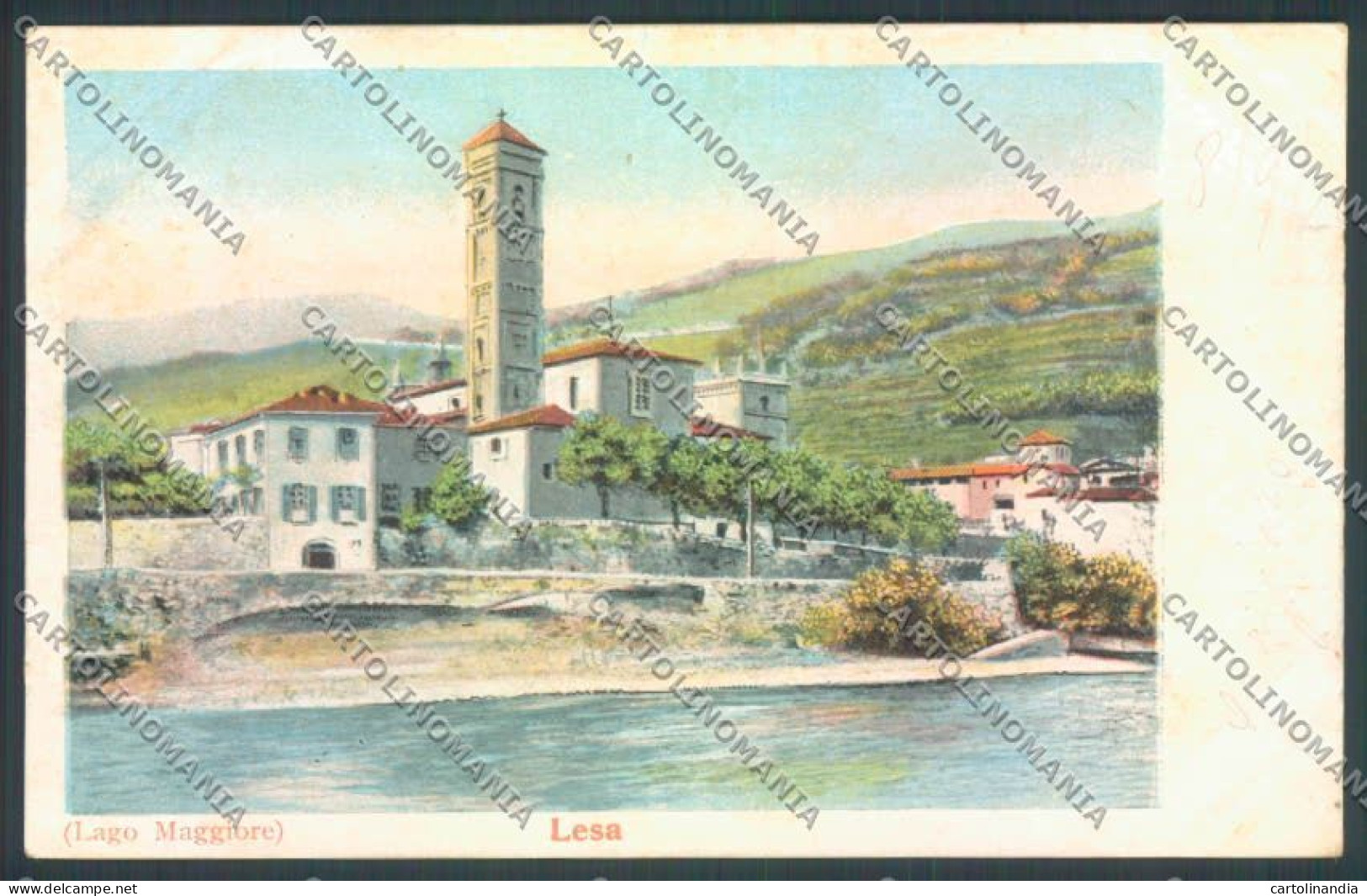 Novara Lesa cartolina ZQ6060