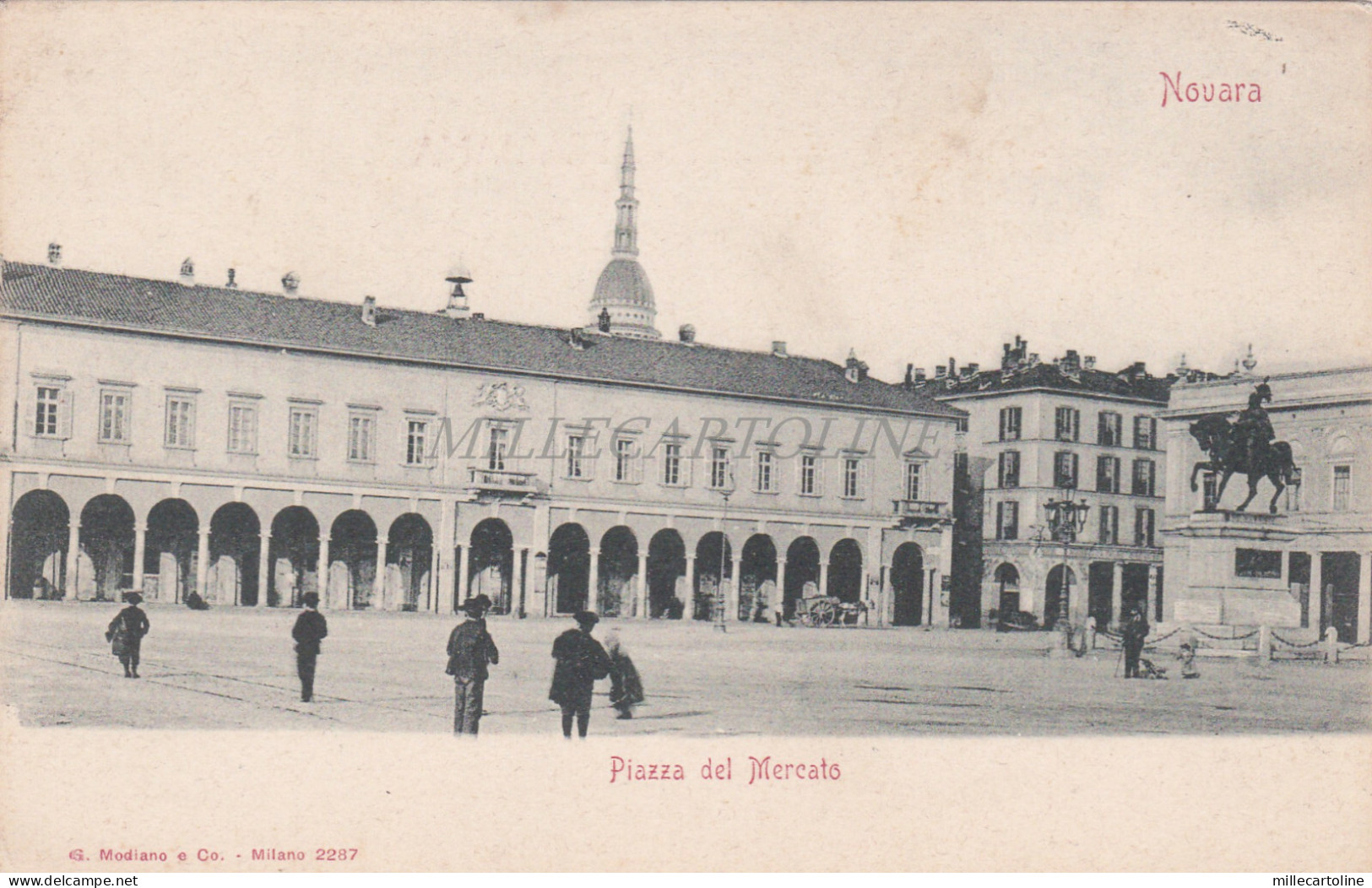 NOVARA - Piazza del Mercato